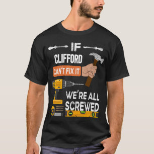 Als Clifford het niet kan repareren, zijn we allem T-shirt