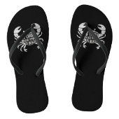 Als Crabby alsjeblieft terugkeert naar Beach Funny Teenslippers (Voetbed)