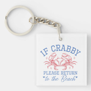 Als Crabby terugkeert naar de kust Sleutelhanger