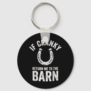 Als Cranky terugkeert naar The Barn Funny Farm Paa Sleutelhanger