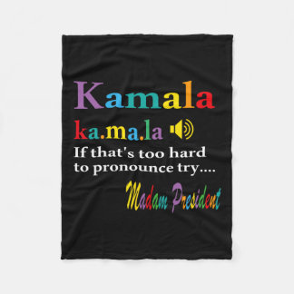 Als dat te moeilijk is om uit te spreken, probeer  fleece deken