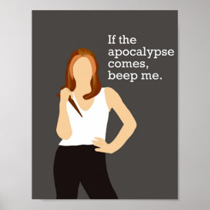 als de apocalyps komt poster