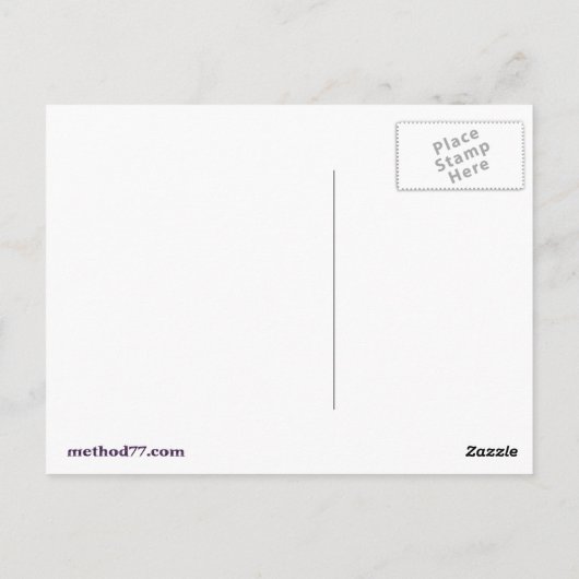 Als de bezem op Briefkaarten past (Achterkant)