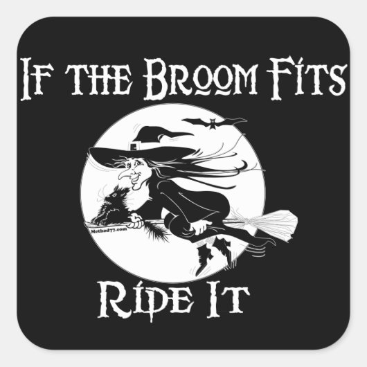 Als de bezem op Stickers past (Voorkant)