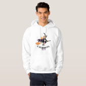 "Als de bezem past, vlieg hem dan" Heks Hoodie (Voorkant volledig)