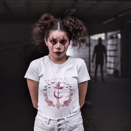 Als de bezem past, vlieg het Halloween T-shirt
