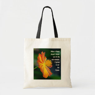 Als de bloem niet bloeit... tote bag