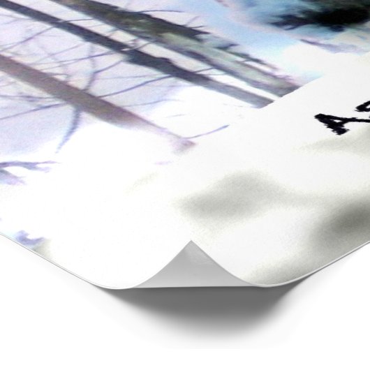 Als de Deer Pants voor het water... Poster (Hoek)