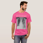Als de dokter een röntgenfoto van mijn hart neemt, t-shirt (Voorkant volledig)