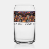 Als de Eeuwige Vlam van het Leven… Blikvorm Glas (Links)