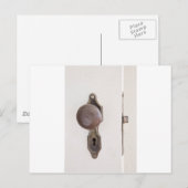 Als de ene deur sluit, gaat de andere open briefkaart (Voorkant / Achterkant)