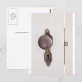 Als de ene deur sluit, gaat de andere open briefkaart (Voorkant / Achterkant)