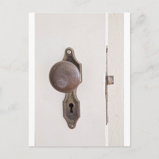 Als de ene deur sluit, gaat de andere open briefkaart (Voorkant)