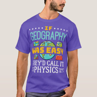 Als de geografie gemakkelijk was noemen zij het Fy T-shirt