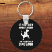 Als de geschiedenis zichzelf herhaalt, krijg ik ee sleutelhanger (Voorkant)