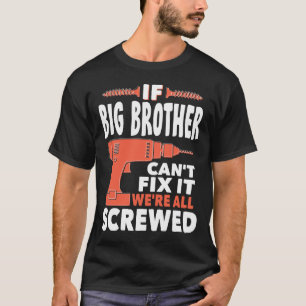 Als de grote verkanting van de BROER het bevestige T-shirt