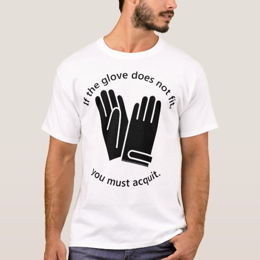 Als de handschoen niet past. . . t-shirt (Voorkant)