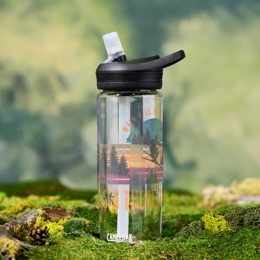 Als de hel bevriest, zal ik er ook scheren. waterfles (Buiten)