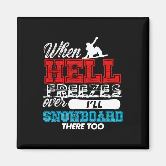 Als de hel over bevriest magneet (Voorkant)