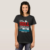 Als de hel over bevriest t-shirt (Voorkant volledig)