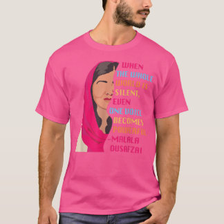 Als de hele wereld stilletjes is, zelfs één femini t-shirt