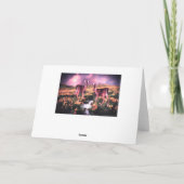 Als de hertenbroek voor het water Wenskaart Kaart (Achterkant)