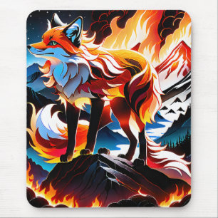 Als de hitte van de ochtendzon haar gezicht verwar muismat