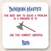 Als de juiste vragen bier onderzetter (Voorkant)