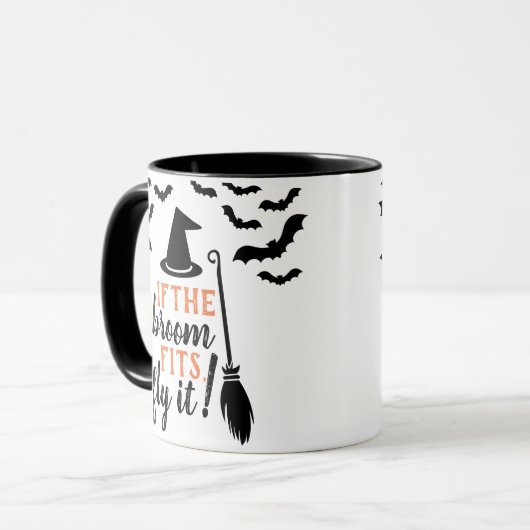 Als de kamer er klaar voor is. mok (Voorkant links)