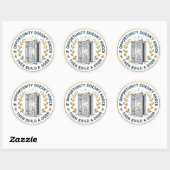 Als de kans niet klopt, bouw dan een deur ronde sticker (Vel)