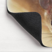 Als de kat weg is - mousepad muismat (Hoek)