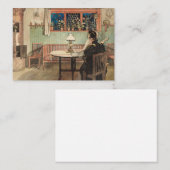 Als de kinderen naar bed zijn door Larsson Notitiekaartje (Voorkant / Achterkant)