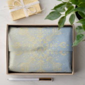 Als de klok verguld wordt tissuepapier (Geschenk)
