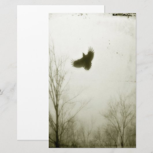 Als de kraai vliegt briefpapier (Voorkant / Achterkant)