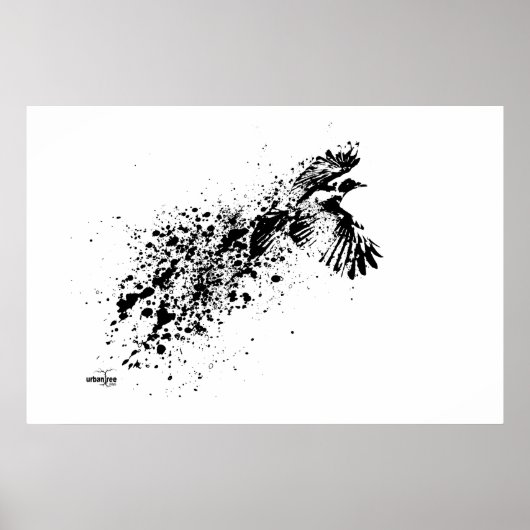 ..als de kraaien poster (Voorkant)