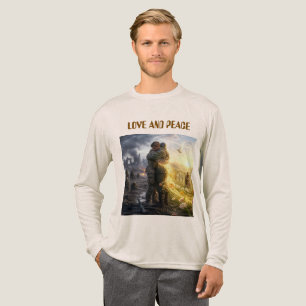Als de kracht van de liefde de liefde voor macht o Tri-Blend shirt