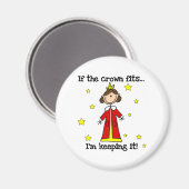 Als de kroonpassen magneet (Voorkant / Achterkant)