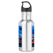 Als de lichten op waterfles komen waterfles (Achterkant)