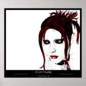 Als de liefde rood was... poster (Voorkant)