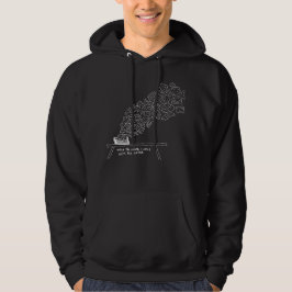 Als de Muze Eindelijk Haar Koffie Krijgt Hoodie