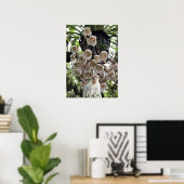 Als de natuur de natuur kopieert. poster (Thuiskantoor)
