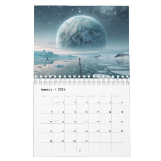 Als de planeet maanden was kalender