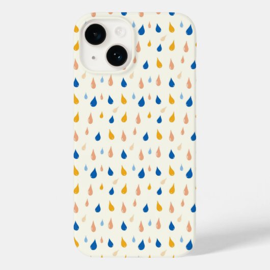 Als de regen er zo uitziet Case-Mate iPhone case (Achterkant)
