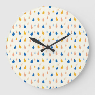 Als de regen er zo uitziet grote klok