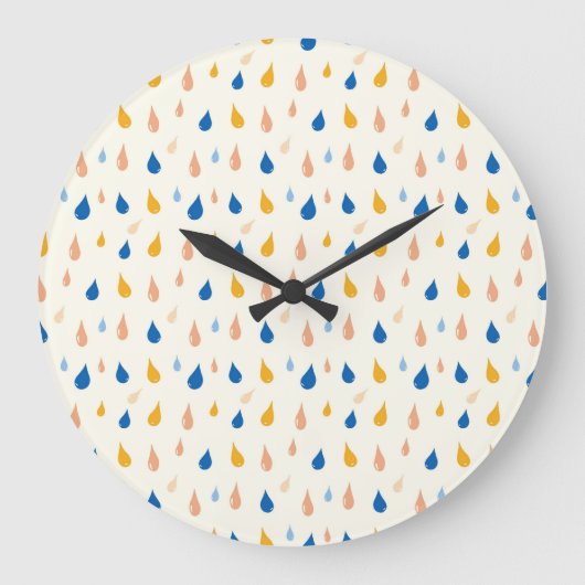 Als de regen er zo  uitziet grote klok (Voorkant)