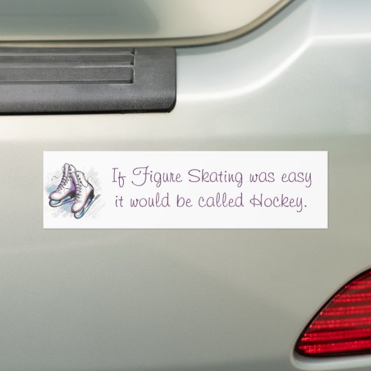 Als de Schatting van het Cijfer gemakkelijk was, z Bumpersticker (Op auto)