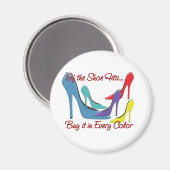 Als de Schoefening Citaat past Magneet (Voorkant / Achterkant)