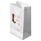Als de schoen geschikt is voor Halloween Gift Bag Klein Cadeauzakje (Voorkant Gekanteld)