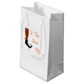 Als de schoen geschikt is voor Halloween Gift Bag Klein Cadeauzakje (Achterkant Gekanteld)