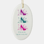 Als de schoen geschikt is voor ovaal Ornament (Rechts)